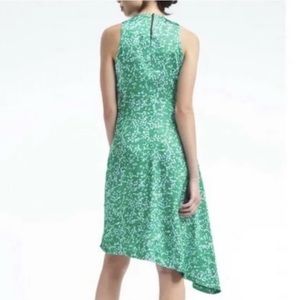 Banana Republic Floral Asymmetrical Dress